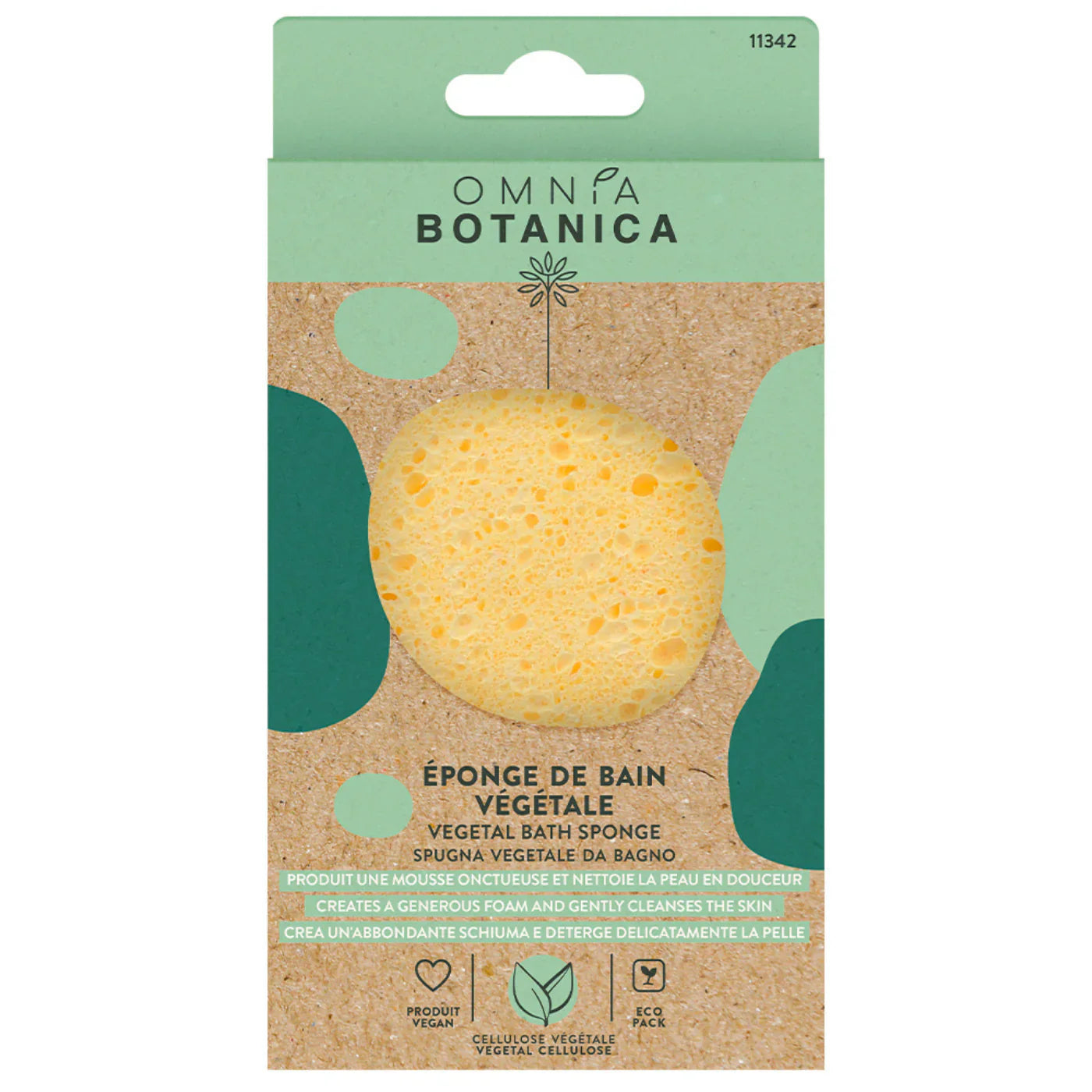 Éponge De Bain Végétale - Omnia Botanica - 11342