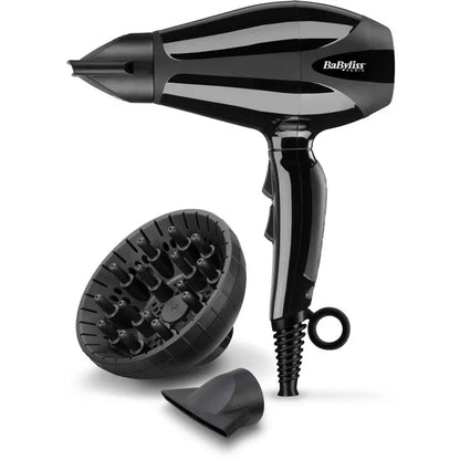 BABYLISS SECHE CHEVEUX AC 2400W IONIC + DIFFUSEUR- 6715DE