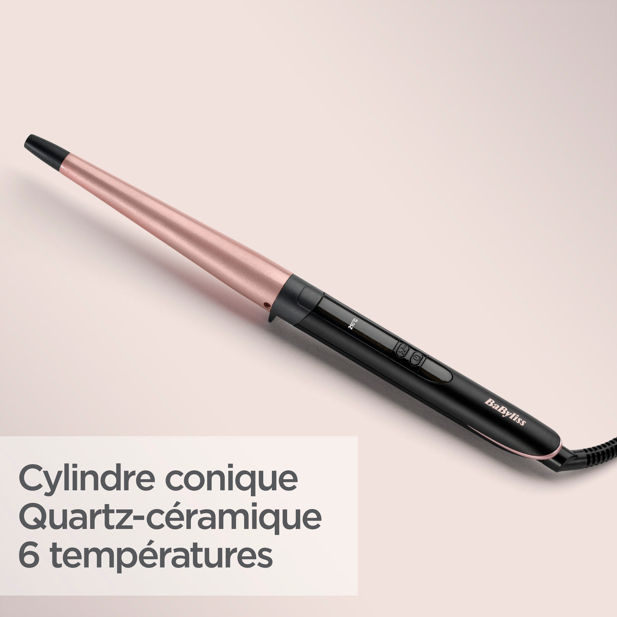 BOUCLEUR CONIQUE LED  BABYLISS C454E
