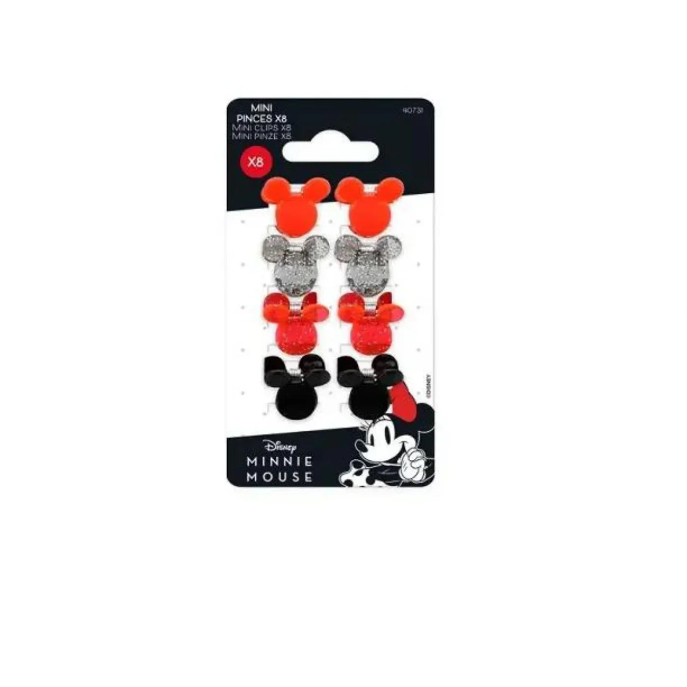 Pinces Mickey x8 - Disney - 40731